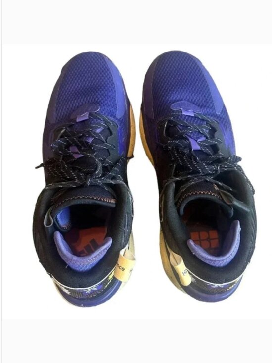 Adidas Dame 8 Basketball Sneakers Tennis Shoes Black Excellence Size 10.5 Men\'s main image 4